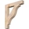 Ekena Millwork Funston Block Smooth Bracket, Douglas Fir, 5 1/2"W x 38"D x 42"H BKT06X38X42FST05SDF - alternate 1